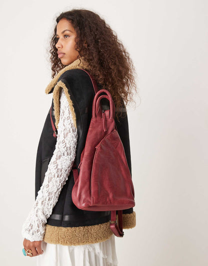 Leather Soho Convertible Cross-Body Bag
