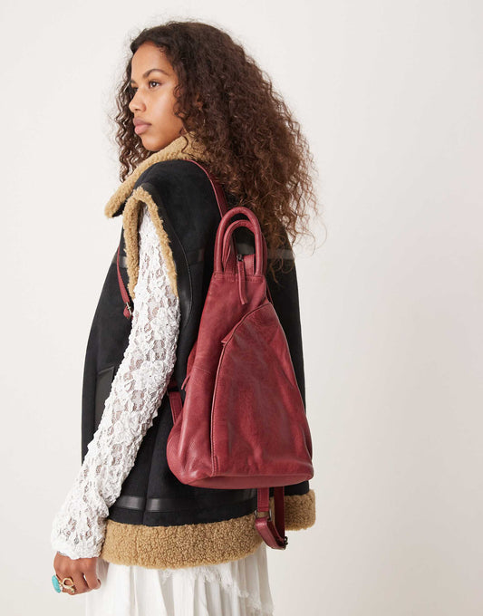 Leather Soho Convertible Cross-Body Bag