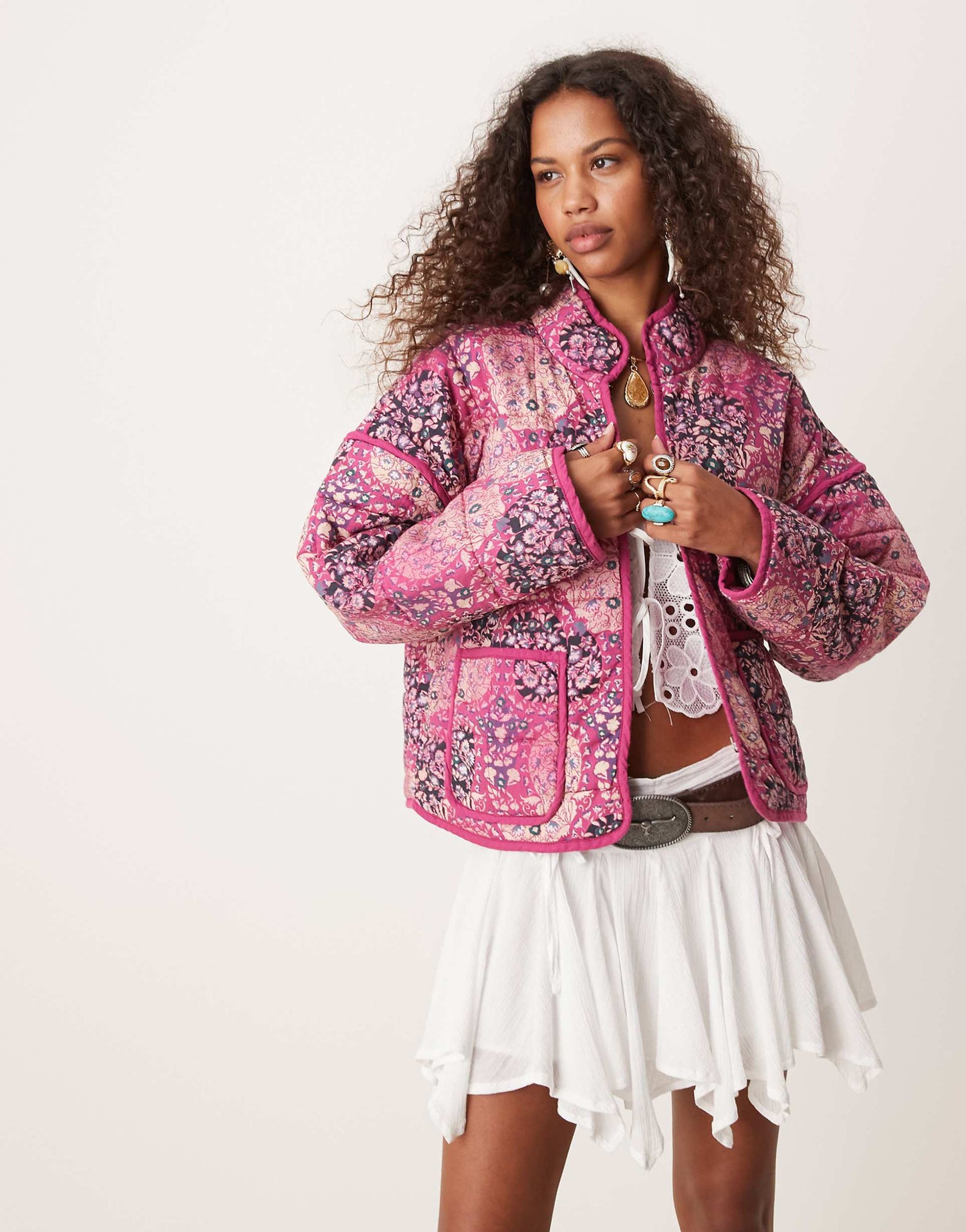 Paisley Patchwork Quilted Jacket