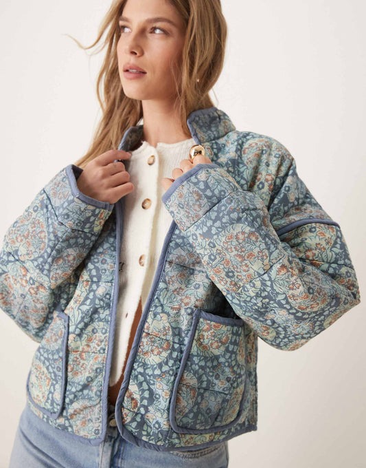 Paisley Patchwork Quilted Jacket
