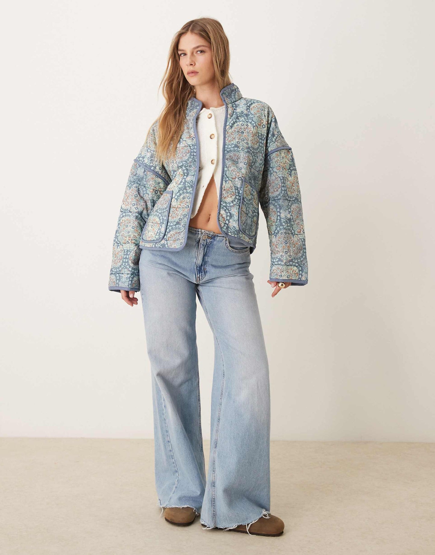 Paisley Patchwork Quilted Jacket