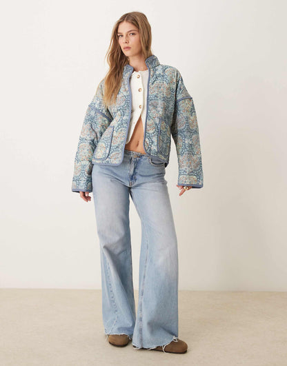 Paisley Patchwork Quilted Jacket