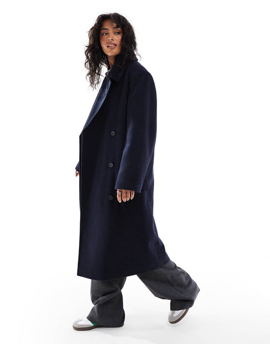 Str Longline Tailored Coat