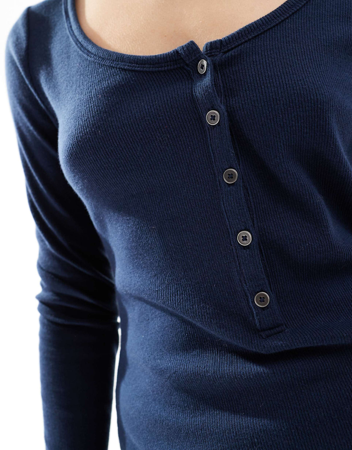 Long Sleeve Button Up Top