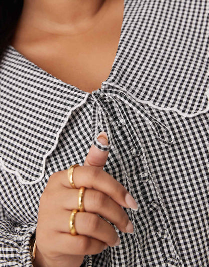 Plus Birdie Blouse