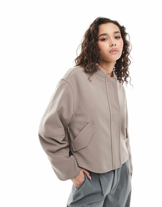 Tailored Bomber Jacket