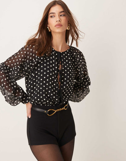 Marlow Ruffle Blouse