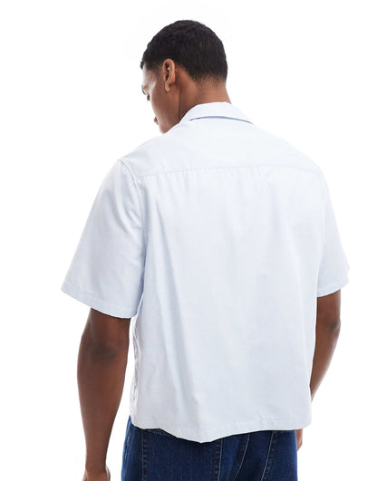 Relaxed Boxy Short Sleeve Shirt