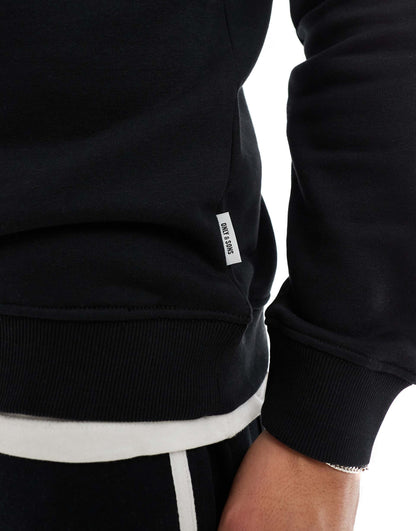 Curated High Neck 1/4 Zip Sweater