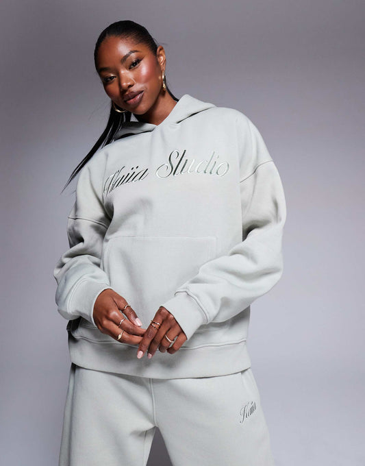 Studio Logo Oversized Hoodie Co-Ord