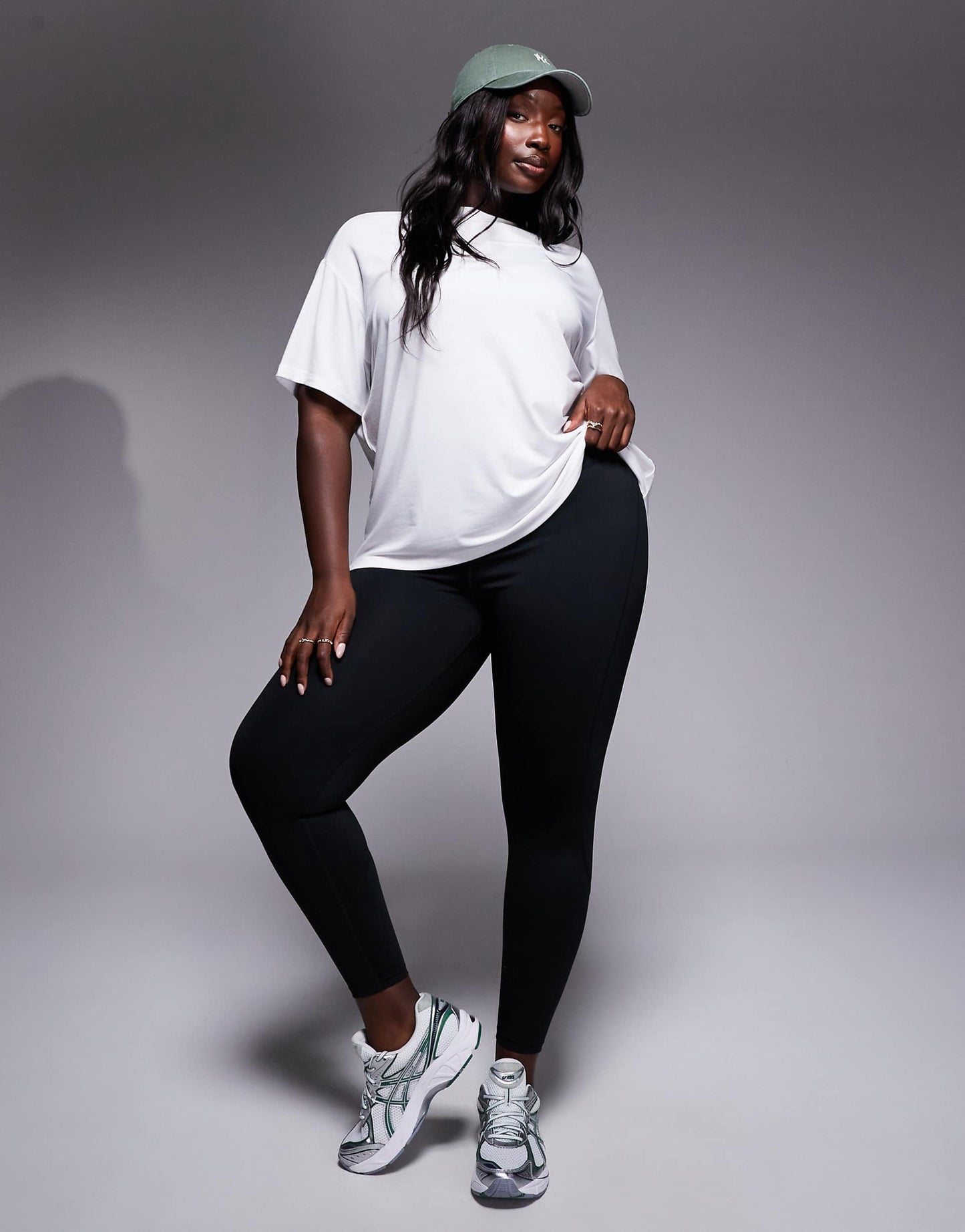 Curve Icon Quick Dry Performance Oversized T-Shirt