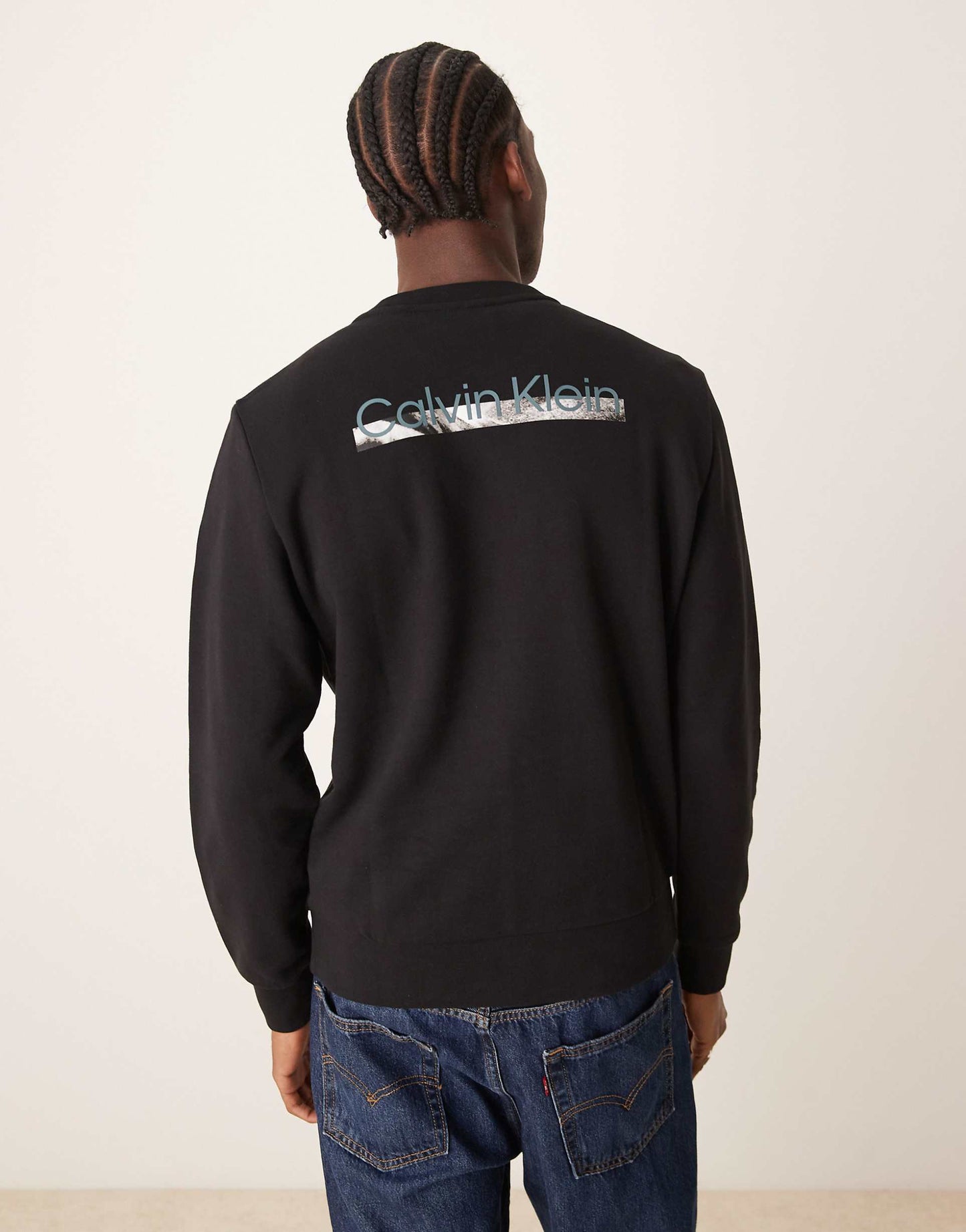 Backprint Graphic Sweatshirt