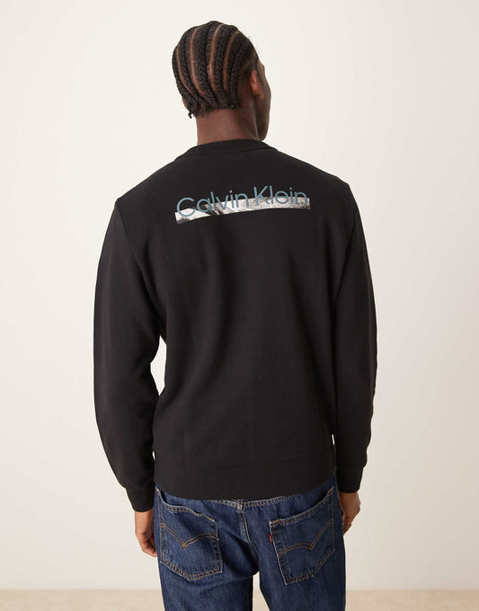 Backprint Graphic Sweatshirt