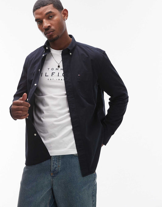Twill Solid Shirt