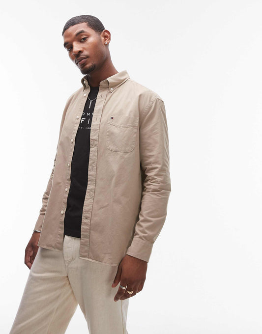 Twill Solid Shirt