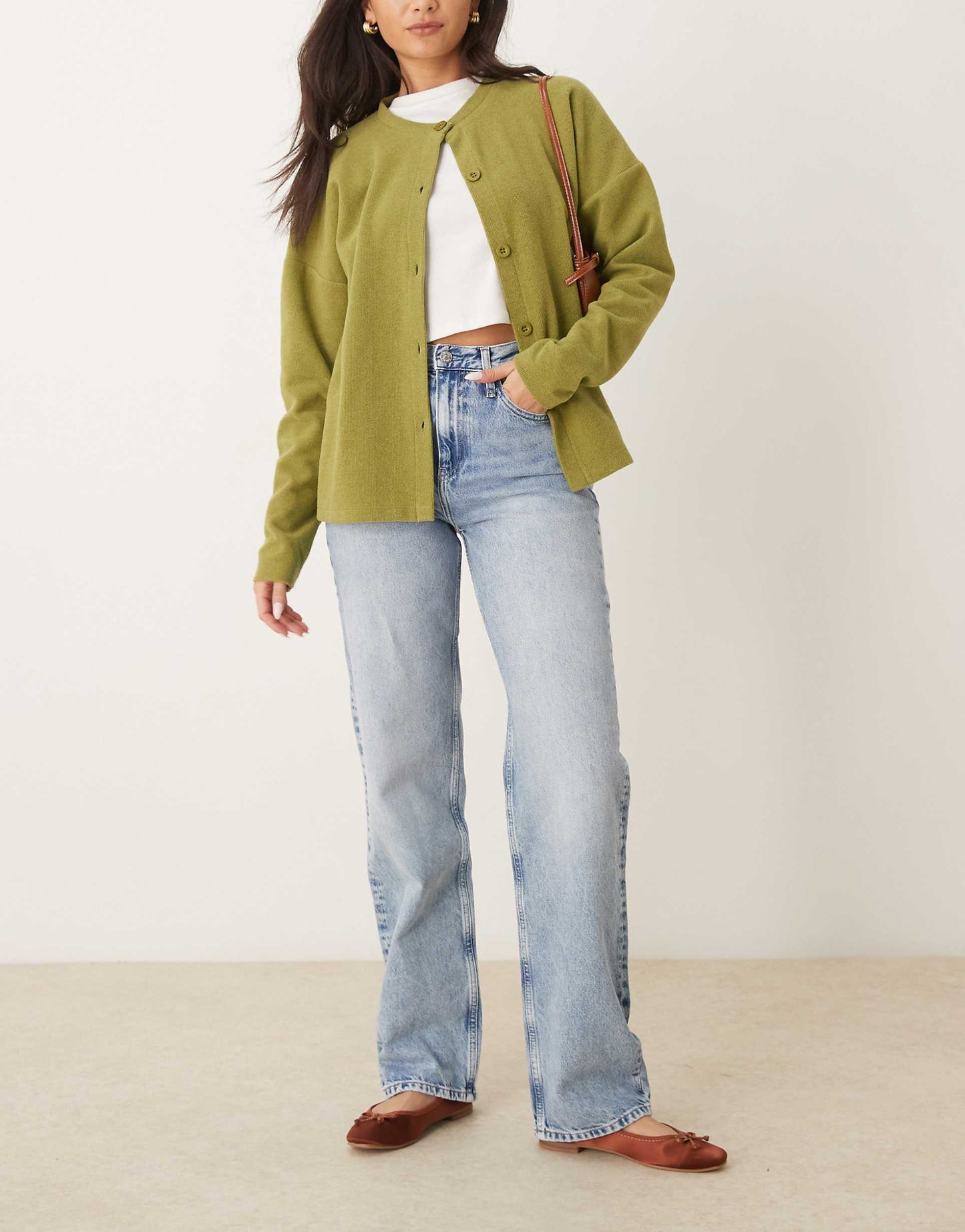Jeans High Rise Loose Jeans
