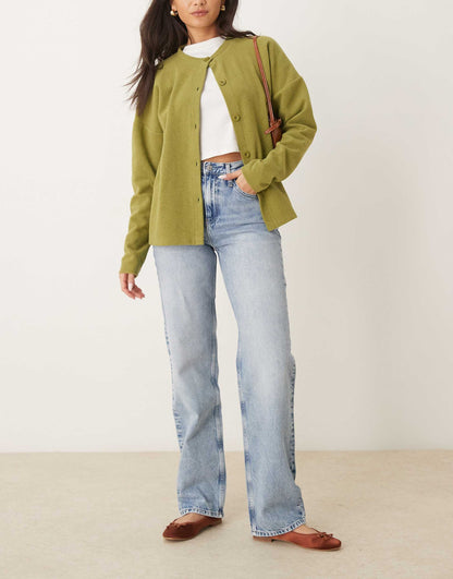 Jeans High Rise Loose Jeans