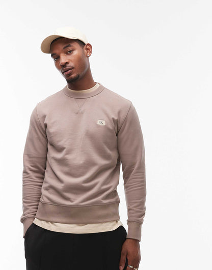 Jeans Woven Label Sweatshirt