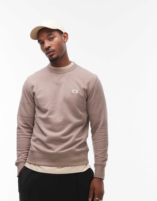 Jeans Woven Label Sweatshirt