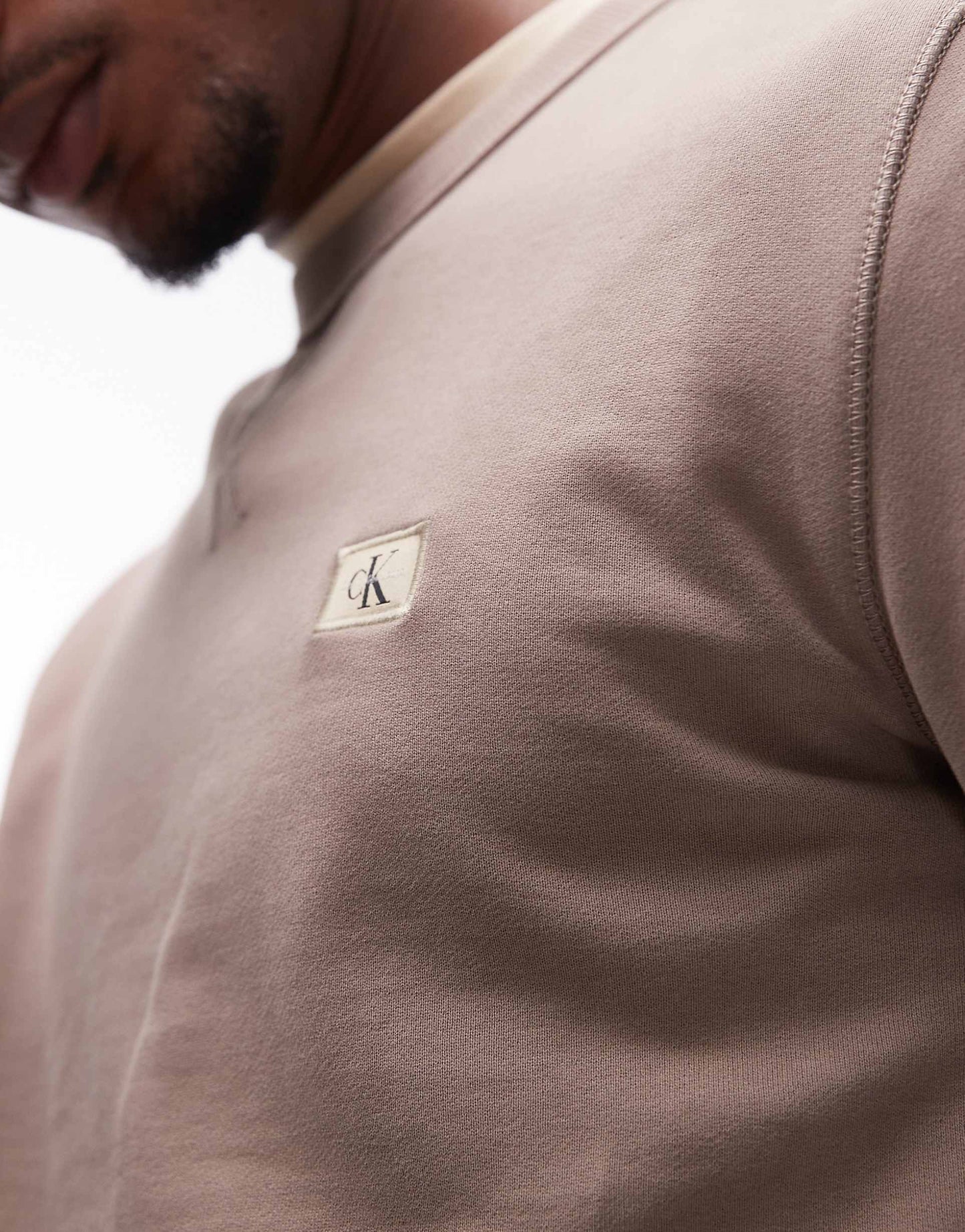 Jeans Woven Label Sweatshirt