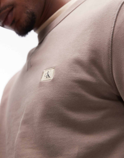 Jeans Woven Label Sweatshirt
