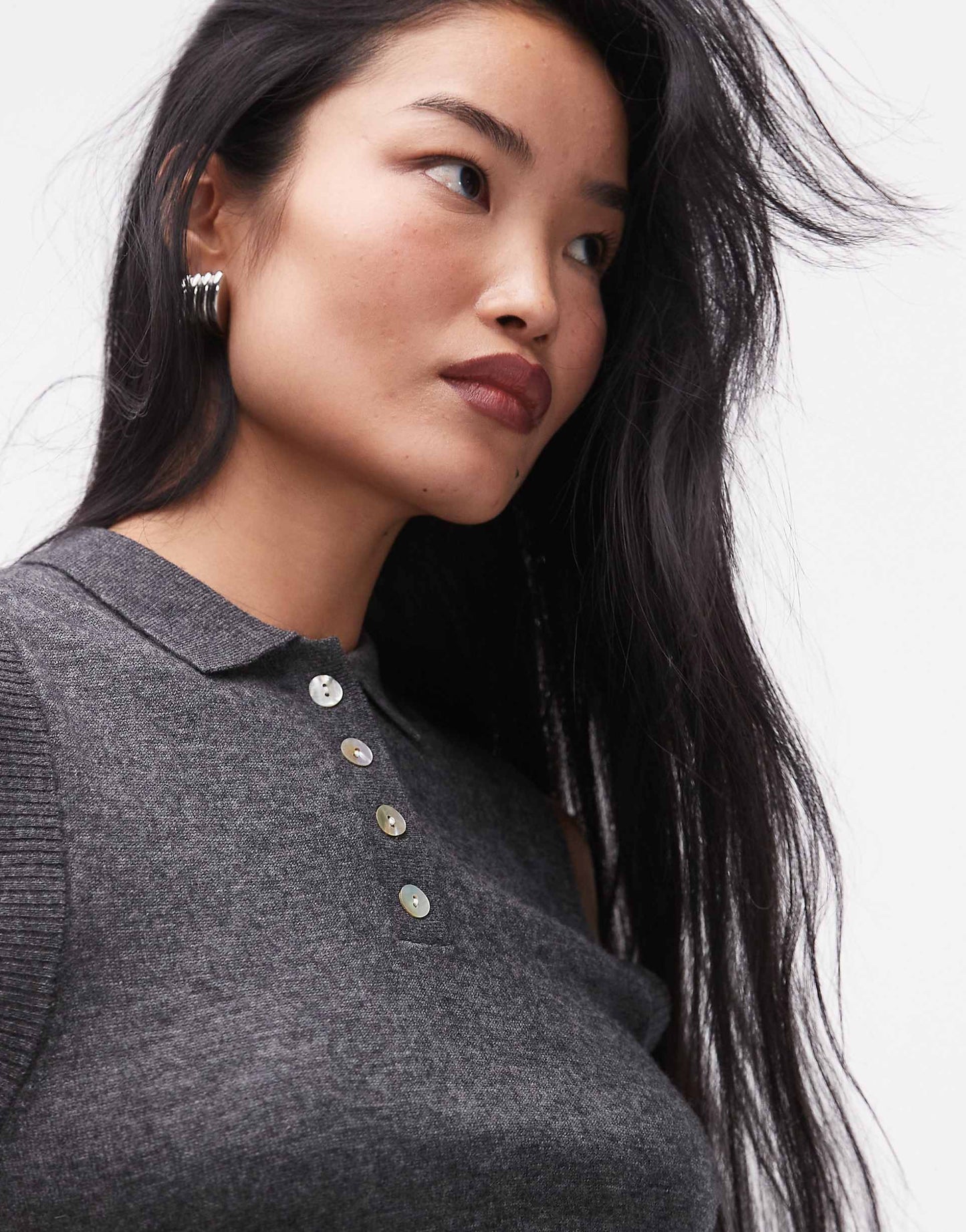Capsule Button Up Wool Sweater Vest