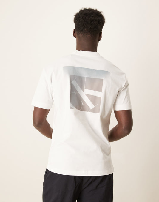 Jeans Ombre Backprint Graphic T-Shirt