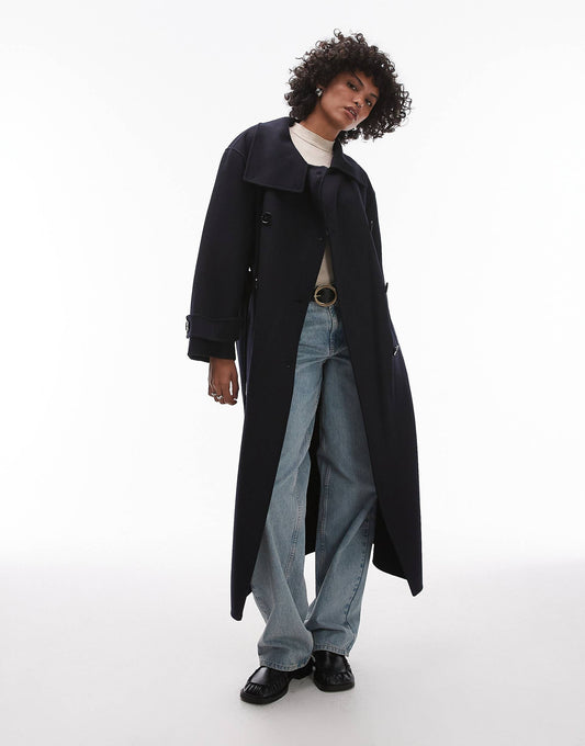 Capsule Longline Wool Coat