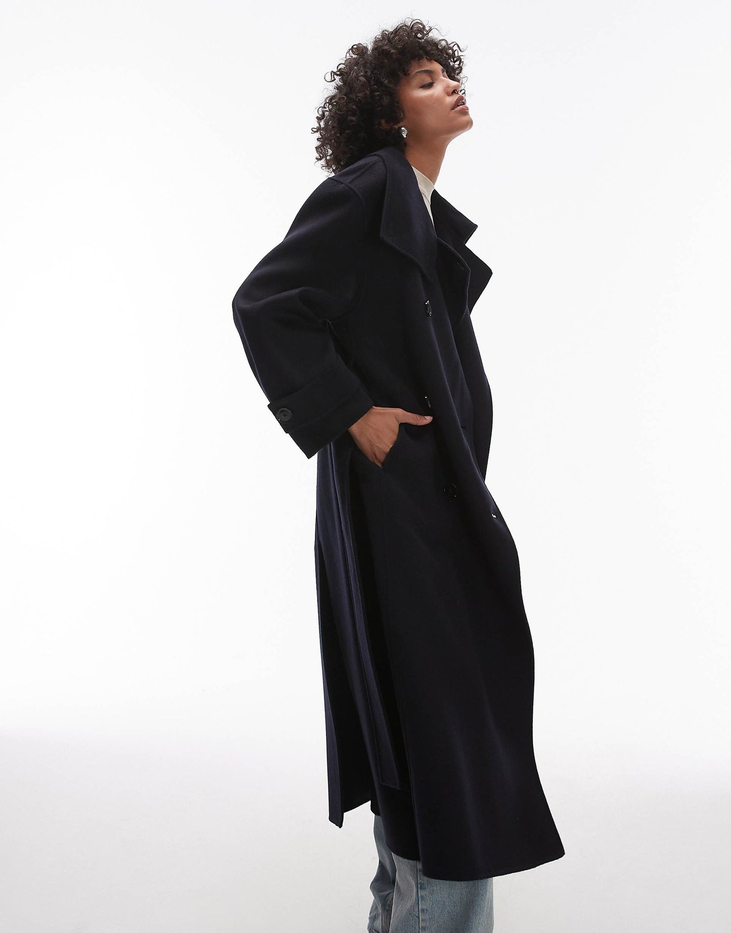 Capsule Longline Wool Coat
