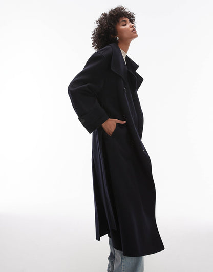 Capsule Longline Wool Coat