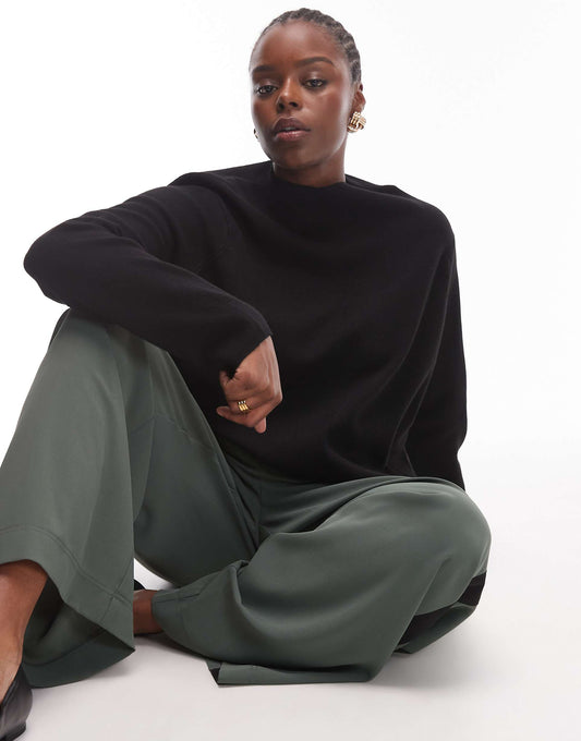 Curve High Neck Jumper