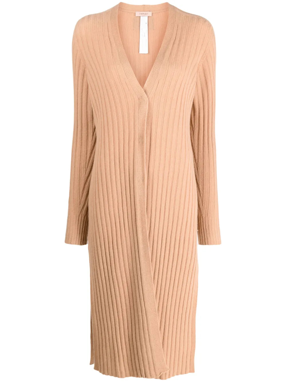 Longline Ribbed Cardigan