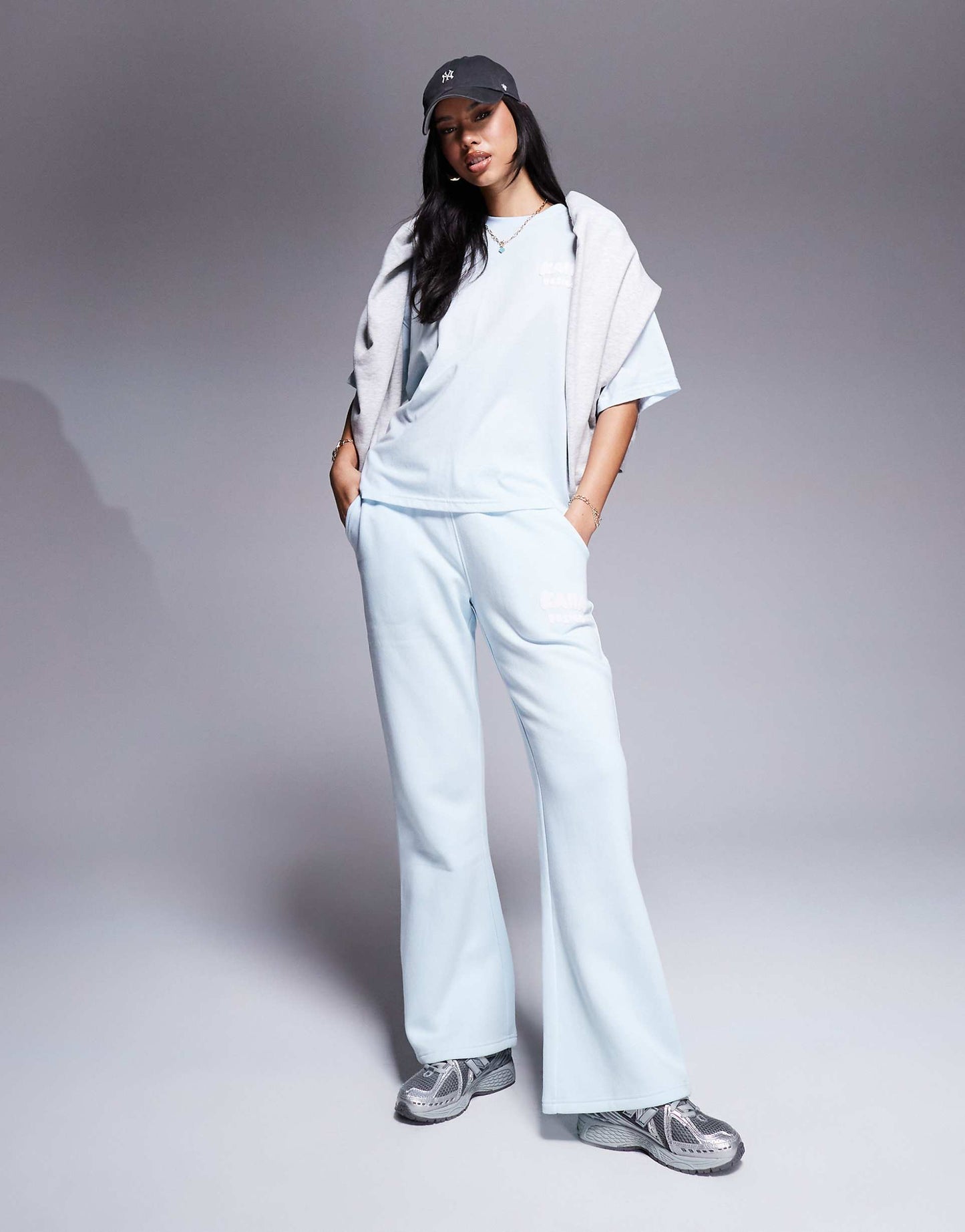 Design Bubble Logo Wide Leg Joggers Co-Ord