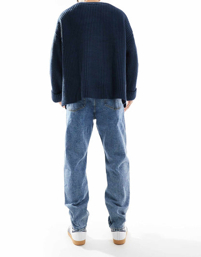 Isaac Relaxed Tapered Jeans