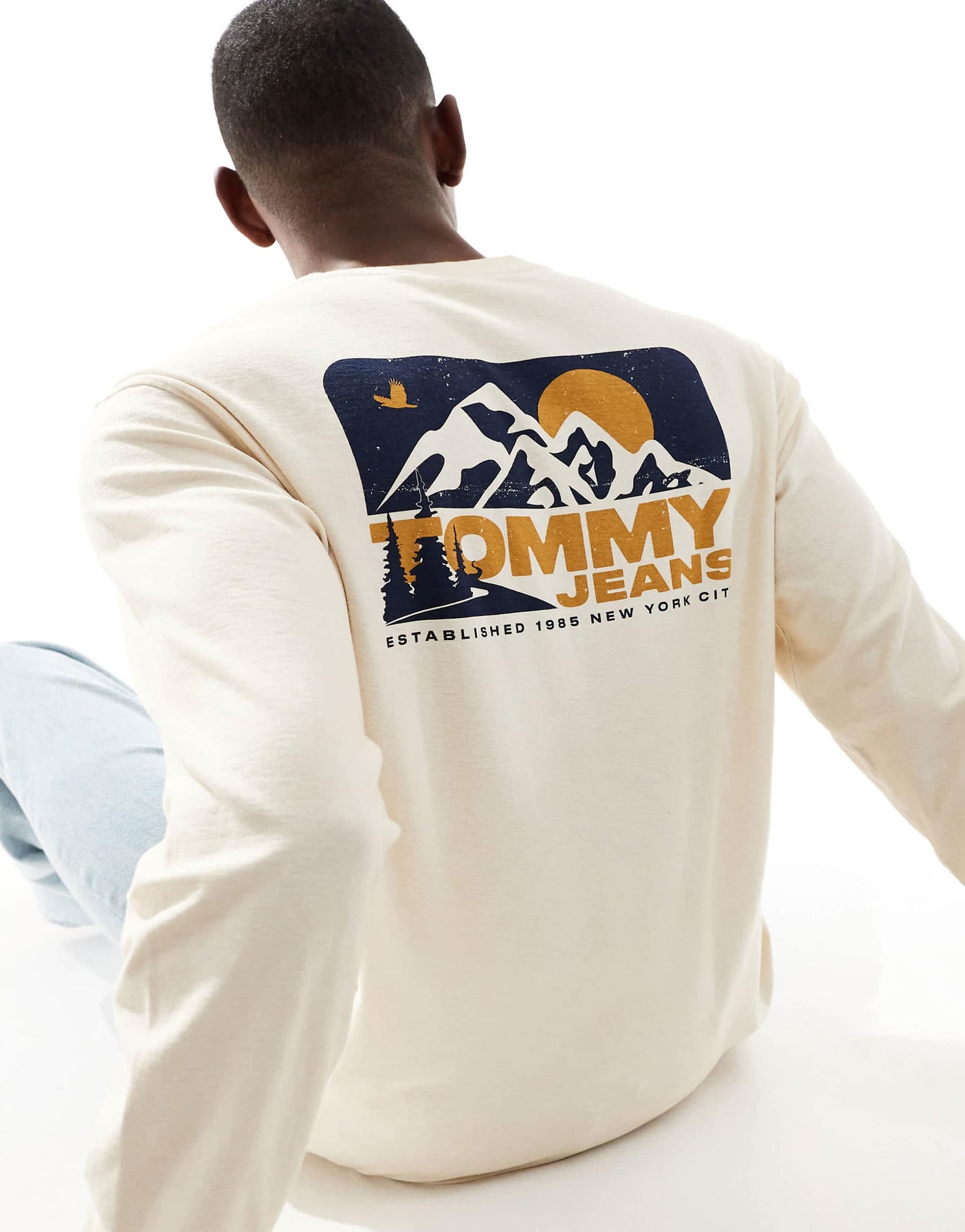 Outdoors Logo Back Print T-Shirt