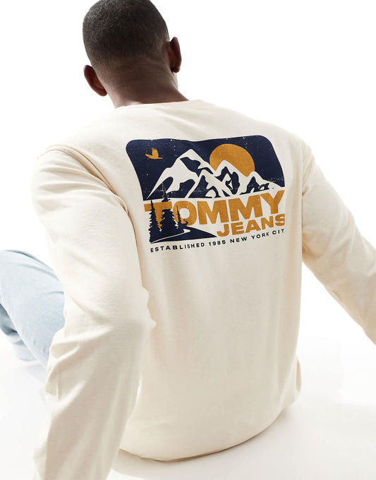 Outdoors Logo Back Print T-Shirt