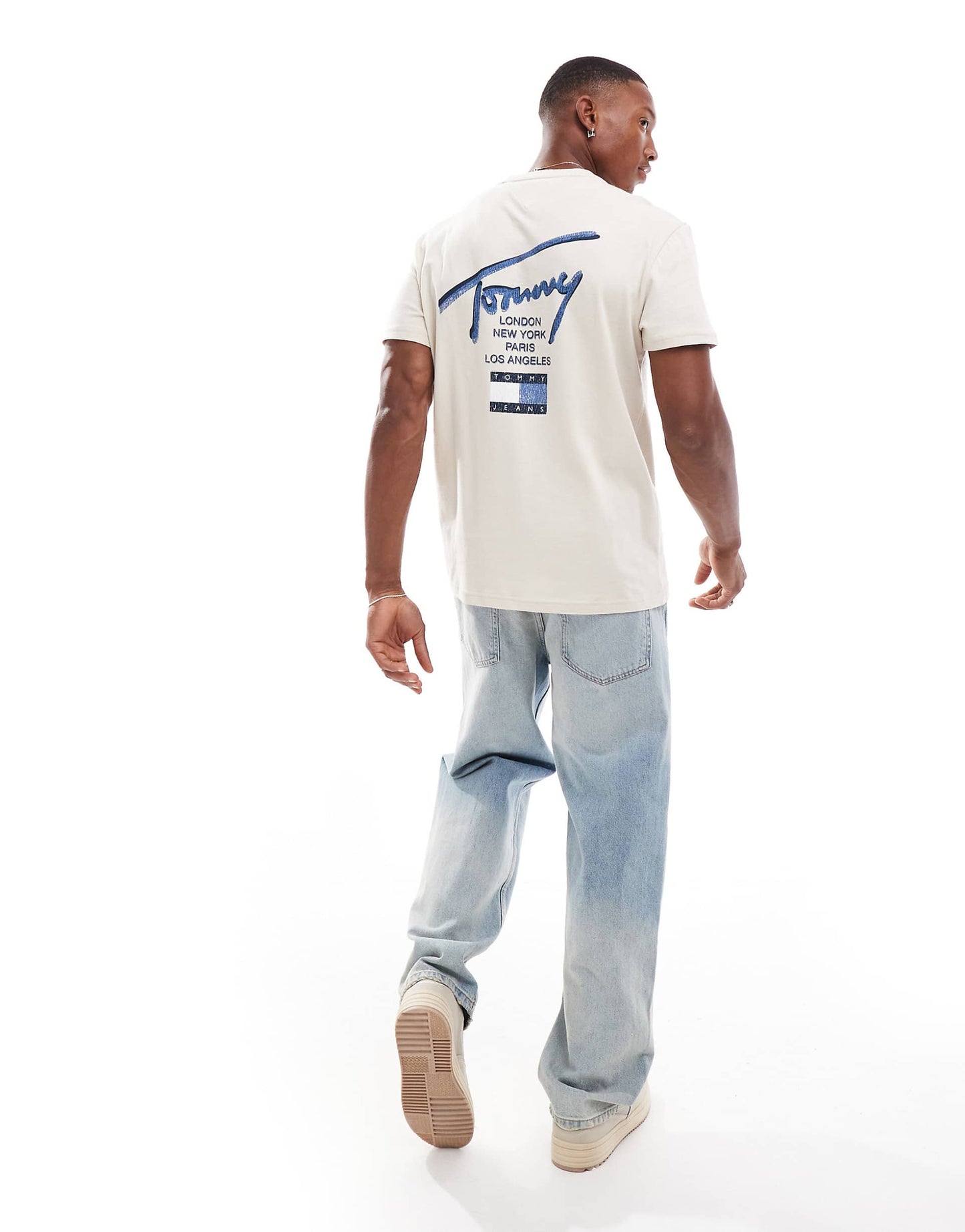Regular Signature Back Print T-Shirt