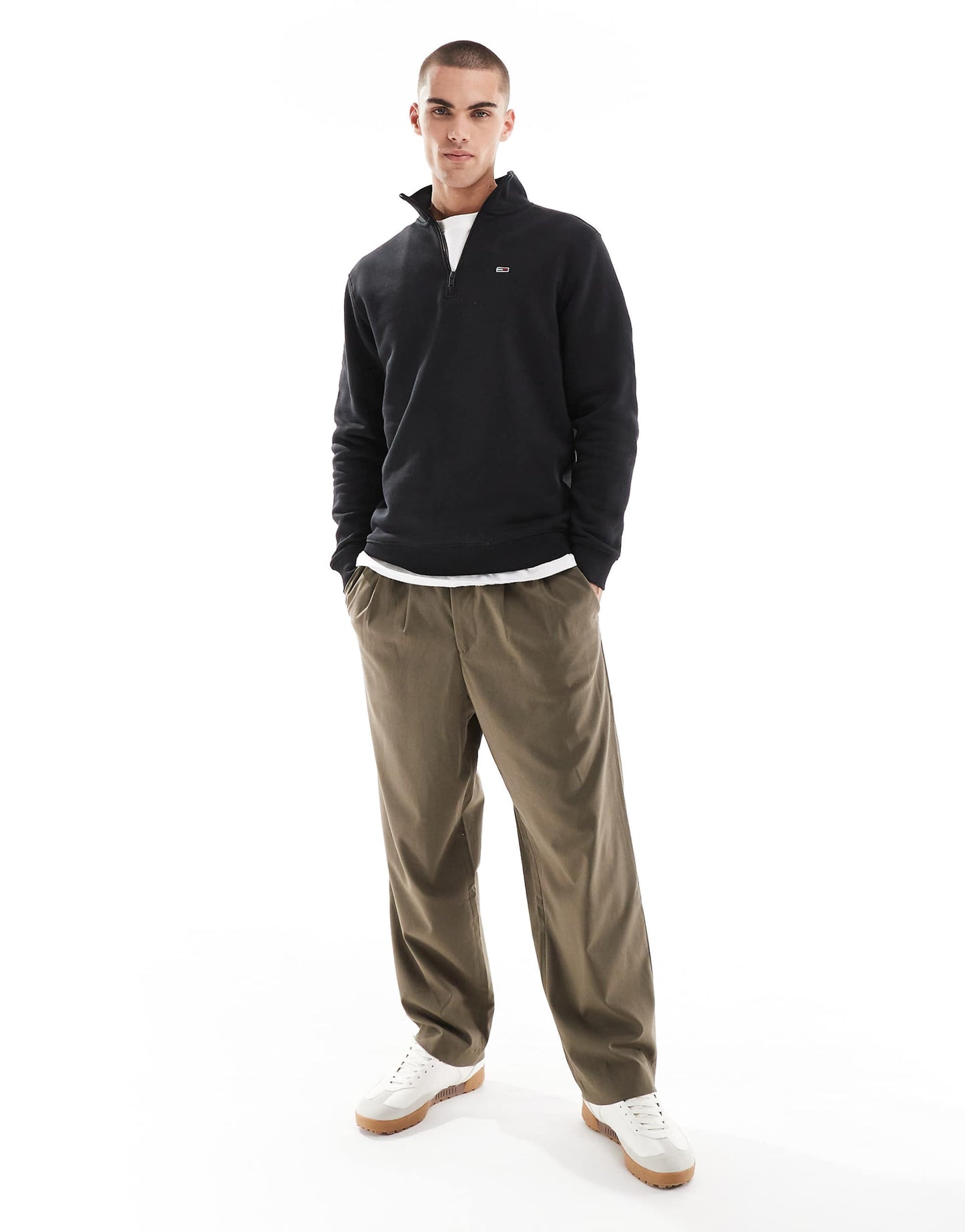 1/4 Zip Mock Neck Fleece
