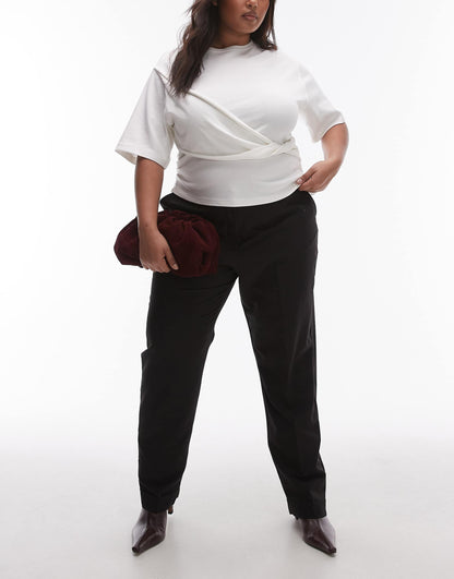 Curve Suit Slim Trousers