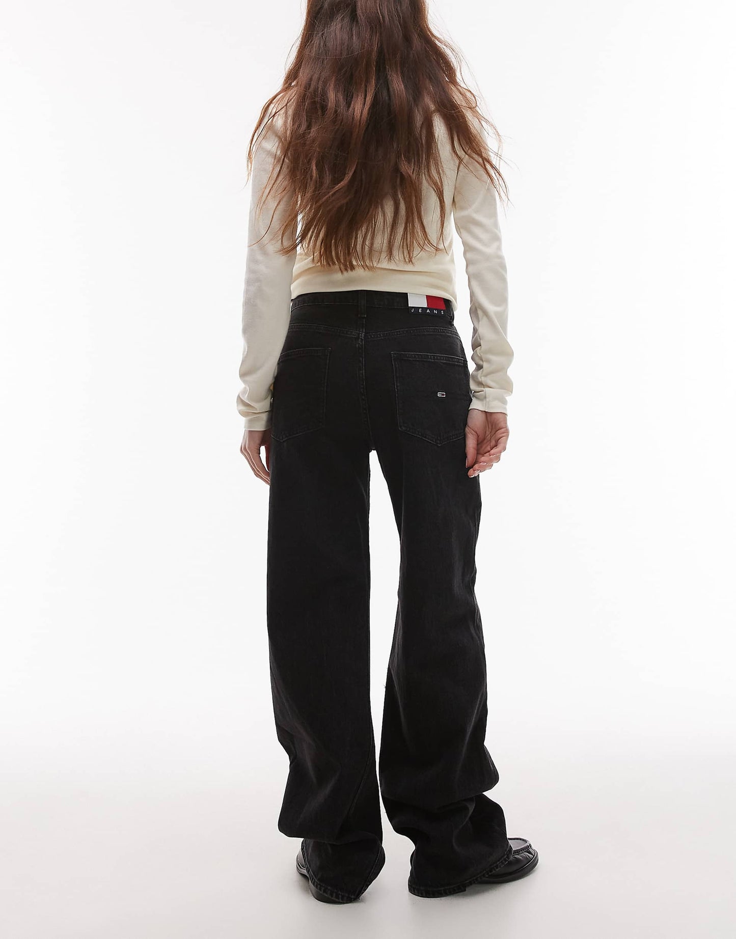 Mia Mid Rise Relaxed Straight Jeans