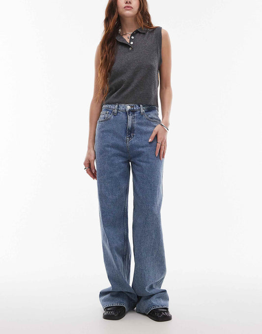 Claire High Rise Wide Leg Jeans