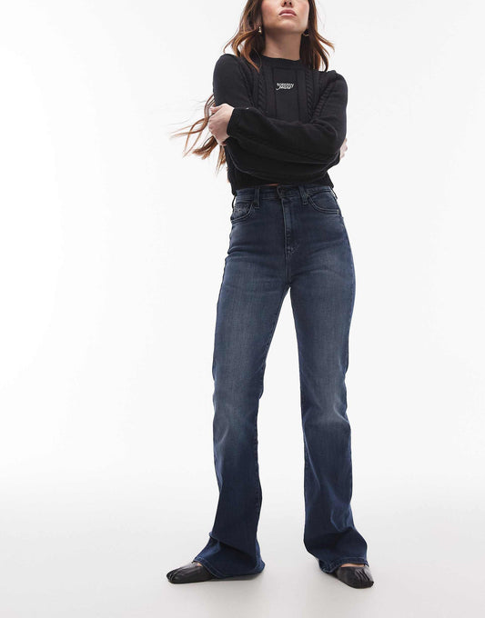 Slyvia High Rise Flare Jeans