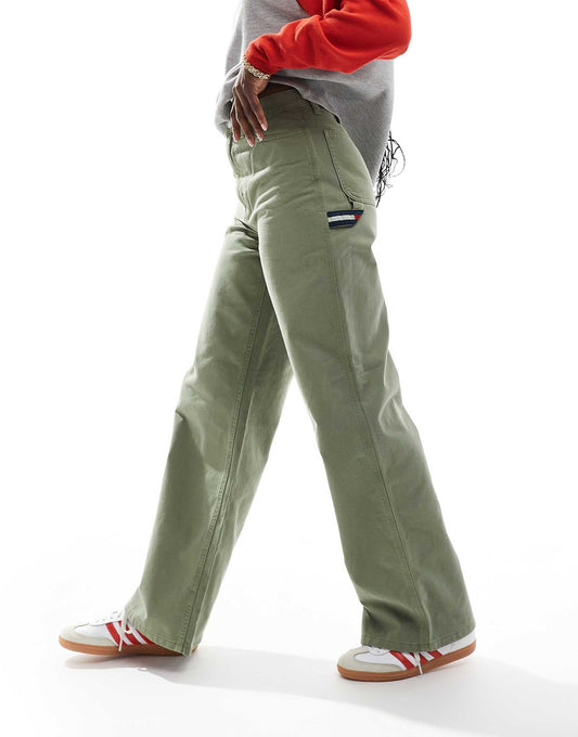 Mia Relaxed Straight Carpenter Trousers