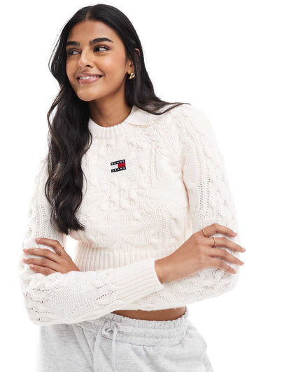 Star Cable Knit Jumper