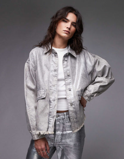 Hettie Denim Shacket