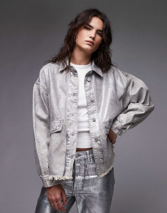 Hettie Denim Shacket