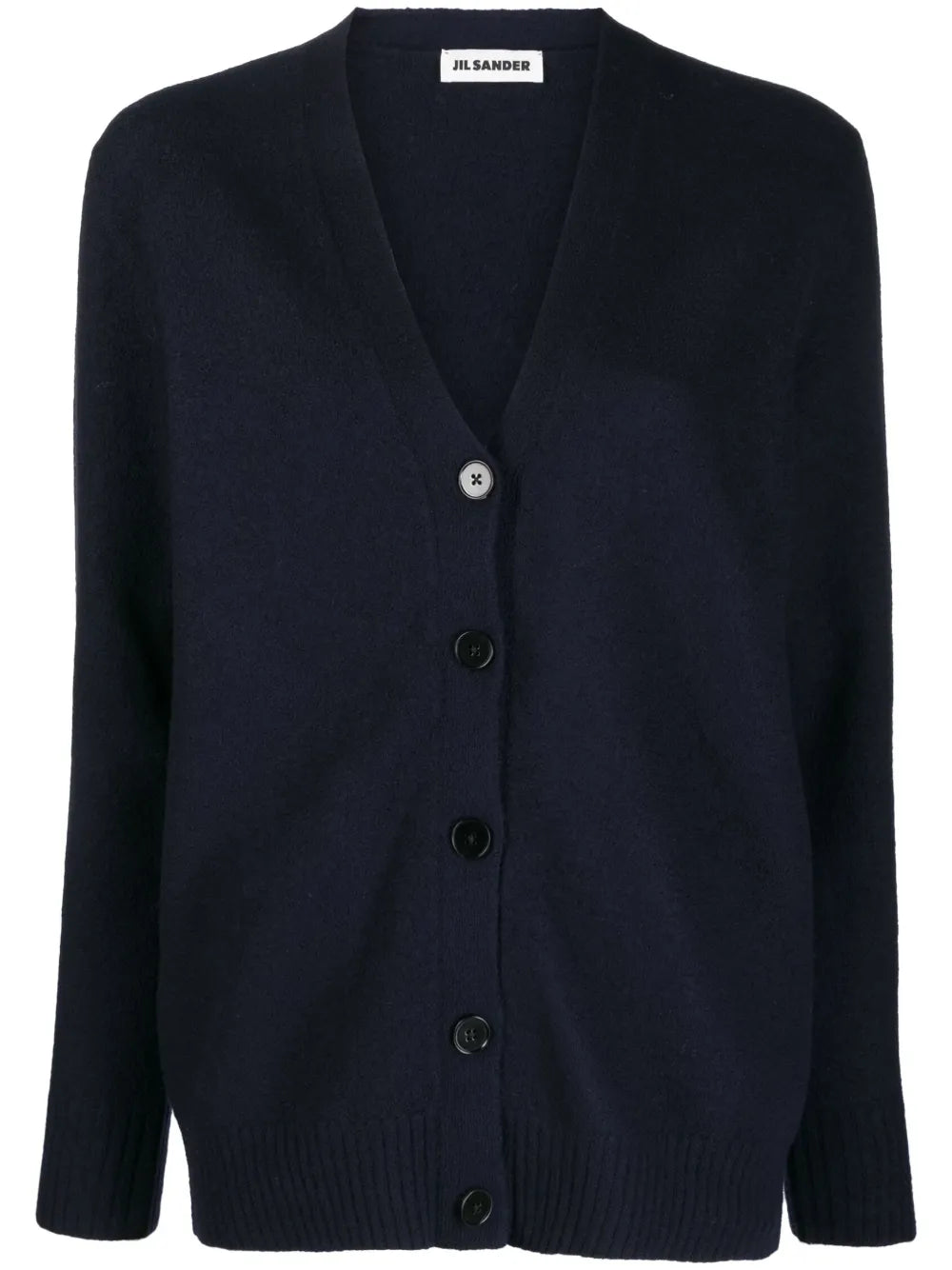 V-Neck Wool Cardigan