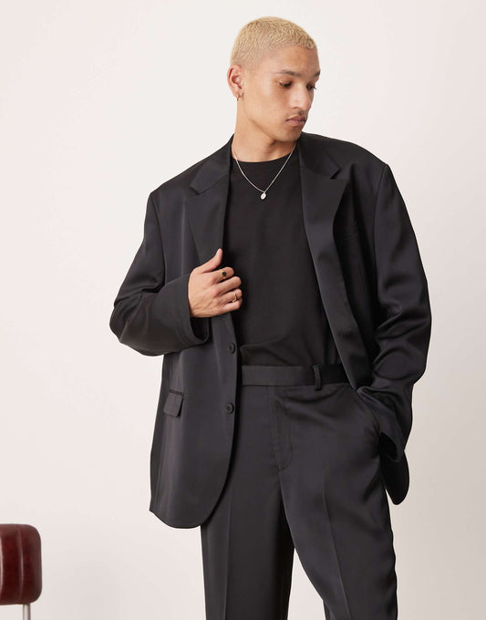 Slouchy Oversized Suit Jacket