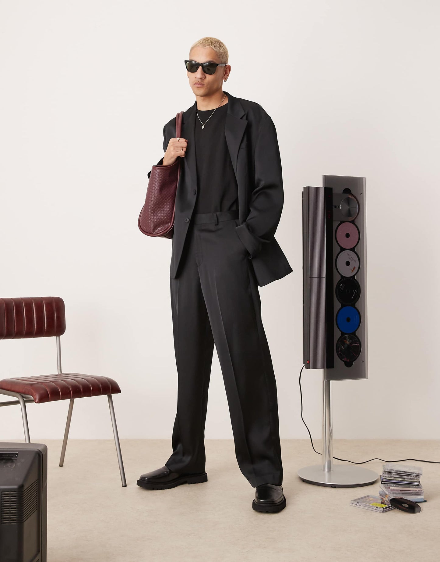 Slouchy Oversized Suit Jacket
