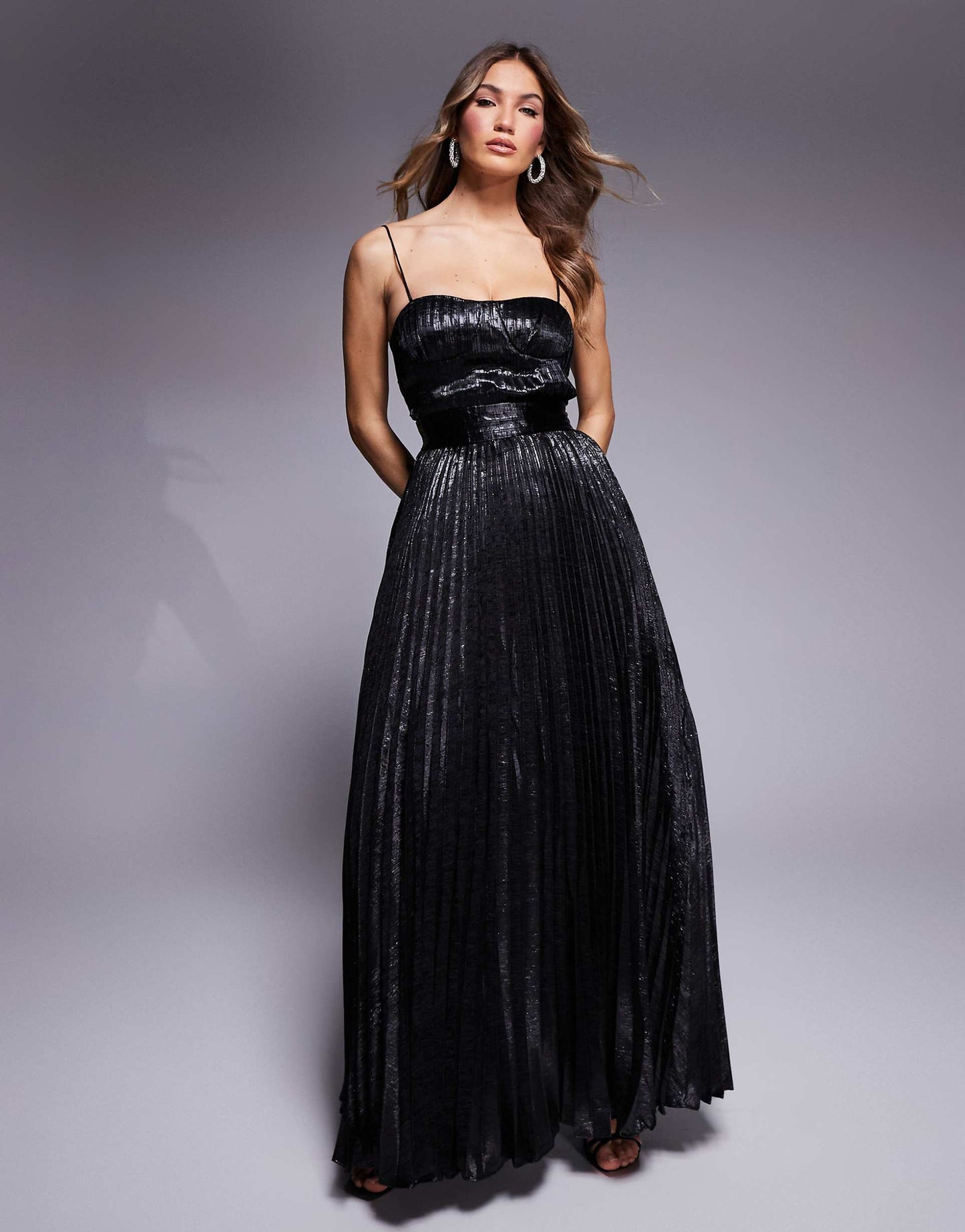 Crinkle Maxi Dress